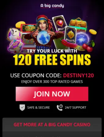 A Big Candy Casino No Deposit Bonus