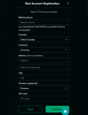 TrueFortune Casino Personal Data