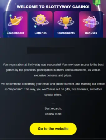 Slottyway no deposit bonus email