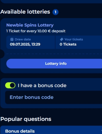 Billionaire Spin Casino No Deposit Bonus 4