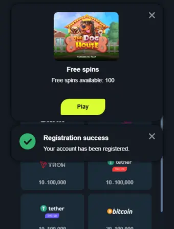 Gama Casino No Deposit Success