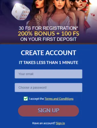 Spin City Casino No Deposit Sign Up