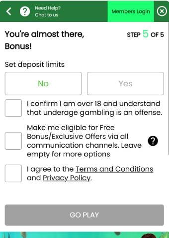 swift casino welcome bonus 7
