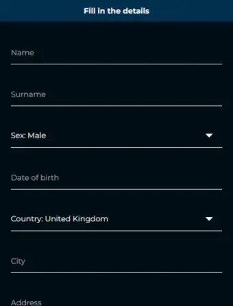 Yeti Win Casino No Deposit Registration Form