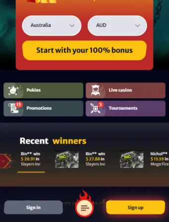 Hellspin Casino No Deposit Sign Up