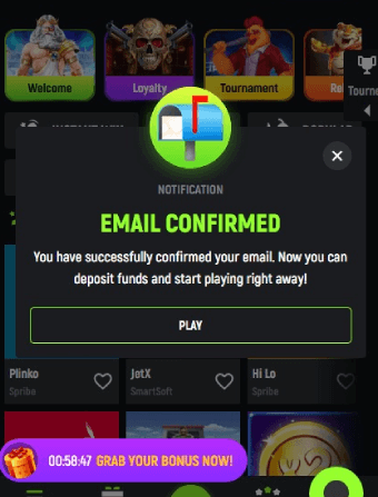 Spingreen Casino No Deposit Bonus 3