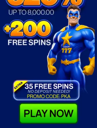 Europa777 Casino Free Bonus Play Now