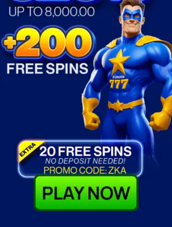 Europa777 Casino No Deposit Promo