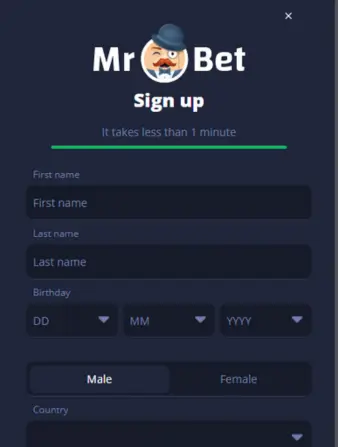 Mr bet free spins