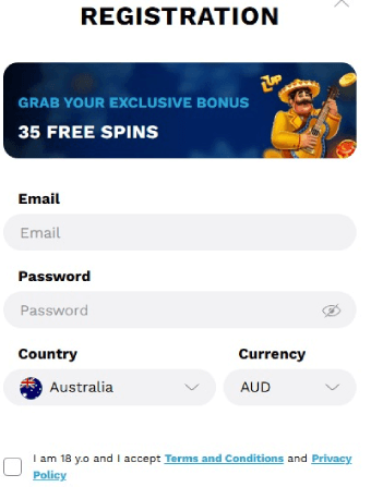 LevelUp Casino No Deposit Bonus Registration