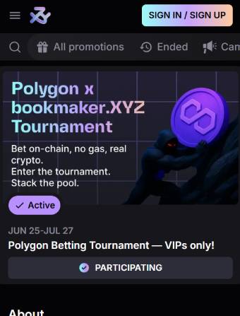 Bookmaker.xyz Casino Welcome Bonus 1