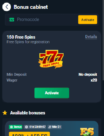 Coins Game Casino No Deposit Bonus Active