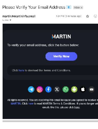 Martin Casino verify