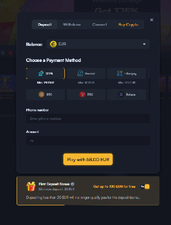 Satoshi Hero Casino Welcome Bonus (1)