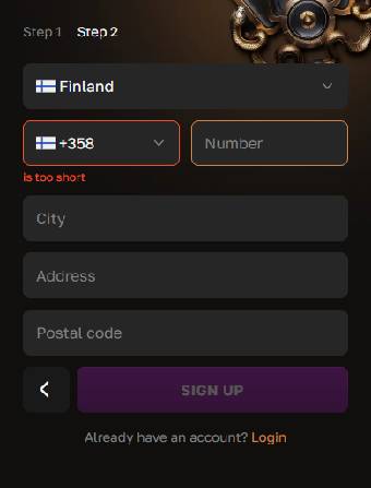 CrownGold Casino Personal Data