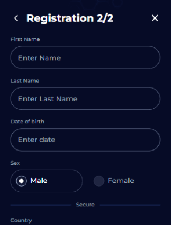 Crypto Palace Casino Personal Data