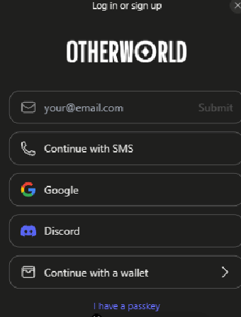 Otherworld Casino Sign Up