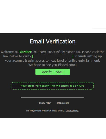 Blazebet No Deposit Bonus Verification