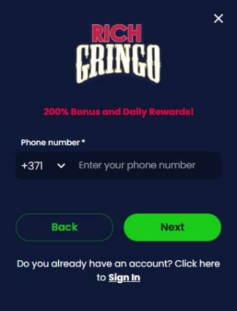 Rich Gringo Phone Number