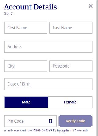 Slot Express Casino Account Details