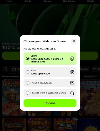 Spinit Casino Bonus