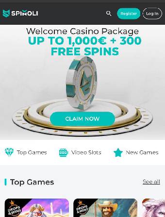 Spinoli Casino Main Page