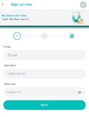 Spinoli Casino Registration Form