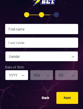 Voltage Bet Casino Personal Info