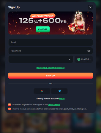 Beef Casino Registration