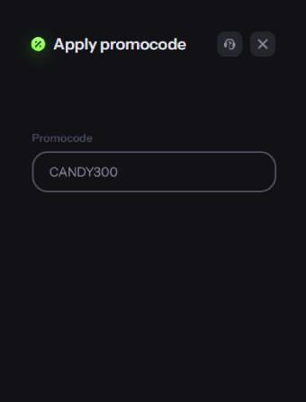 CandyBet Casino Activate Bonus