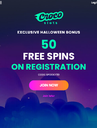 Crocoslots Casino Halloween 
