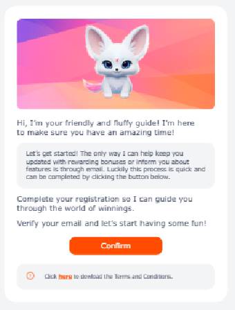 Nika Casino Email Confirmation