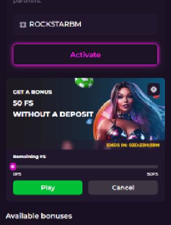 Rockstar Casino No Deposit Bonus