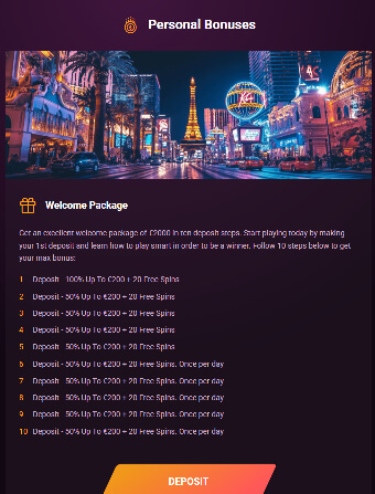 Rony Casino Bonus