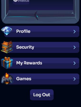 Spin Dragons Casino Profile Menu