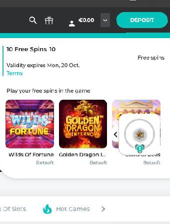 Spinoli Casino No Deposit Bonus
