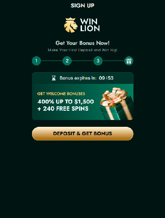 WinLion Casino Bonus