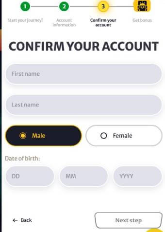 HellSpin Casino Account Confirmation