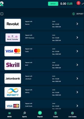 rolletto casino welcome bonus 1