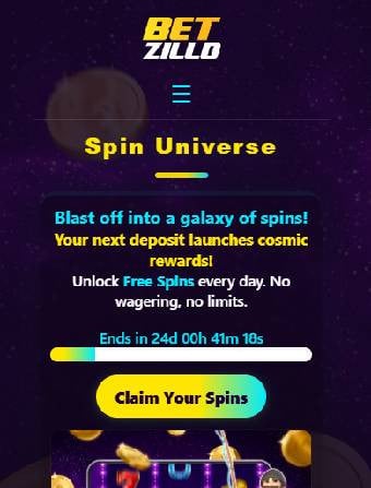 Betzillo Casino Deposit Bonus