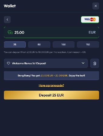 Gangsta Casino Deposit