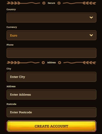 Lizaro Casino Personal Details 2