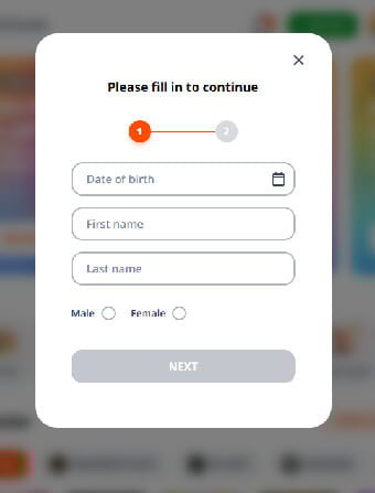 Patang Casino Personal Information
