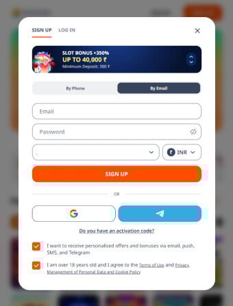 Patang Casino Registration