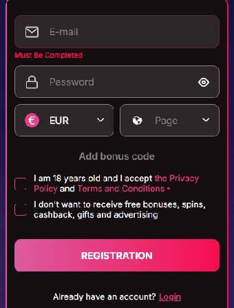 Run4Win Casino Registration Process