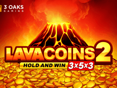 Lava Coins 2 Erupts Onto the Market — 3 Oaks Gaming Adds Another Engaging Slot to Its Portfolio