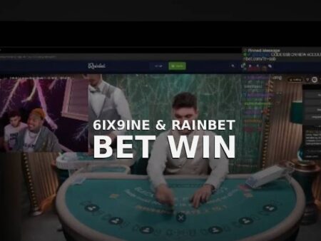 Big Win at Rainbet: Adin Ross and Rapper 6ix9ine Boost $35K Balance to $135K on Pragmatic Play Blackjack
