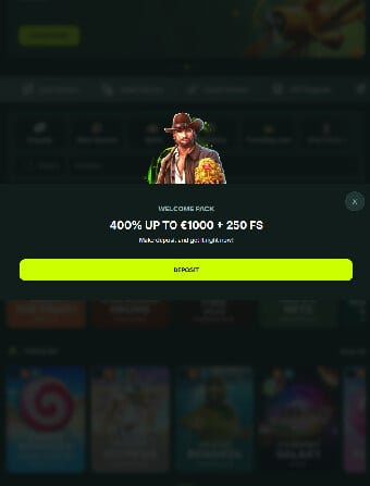 Betnjet Casino Welcome Bonus