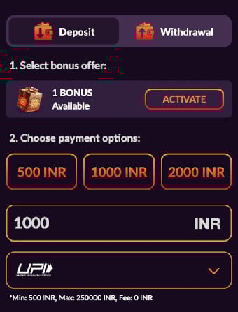 Fireball Casino Deposit