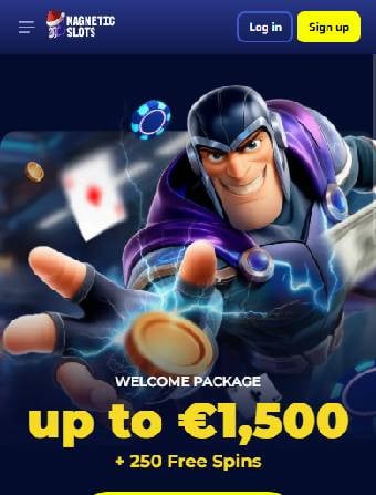 MageticSlots Casino Home Page